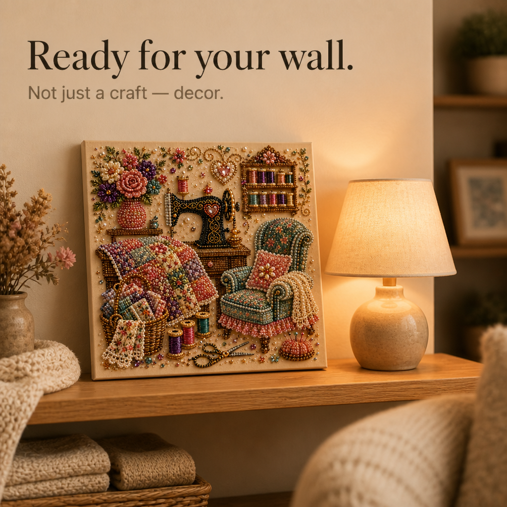 Sewing Room Diamond Painting Kit