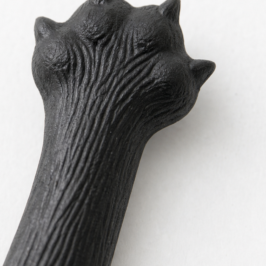 Hanging Black Cat Refrigerator Magnet