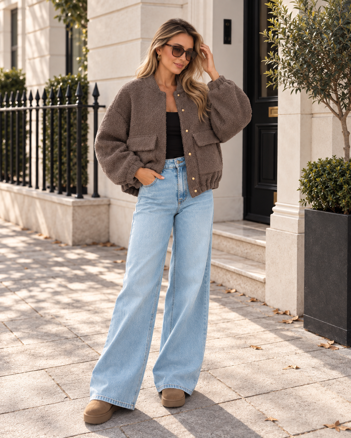 Cozy Bomber Jacket