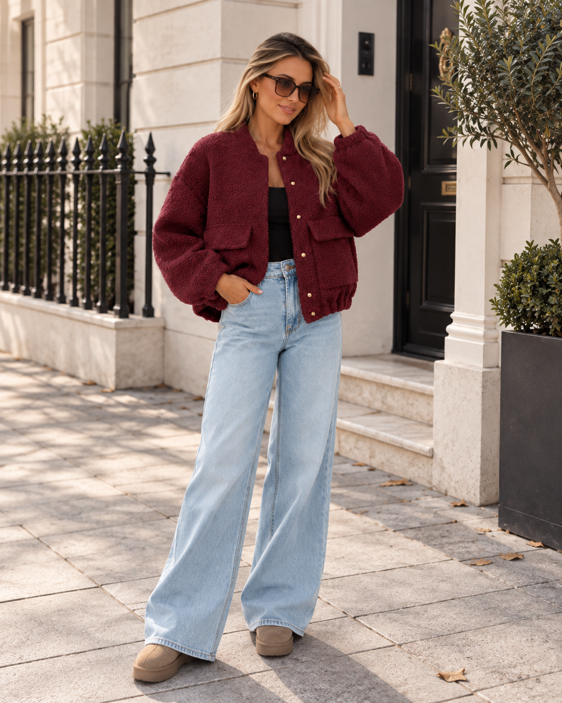 Cozy Bomber Jacket