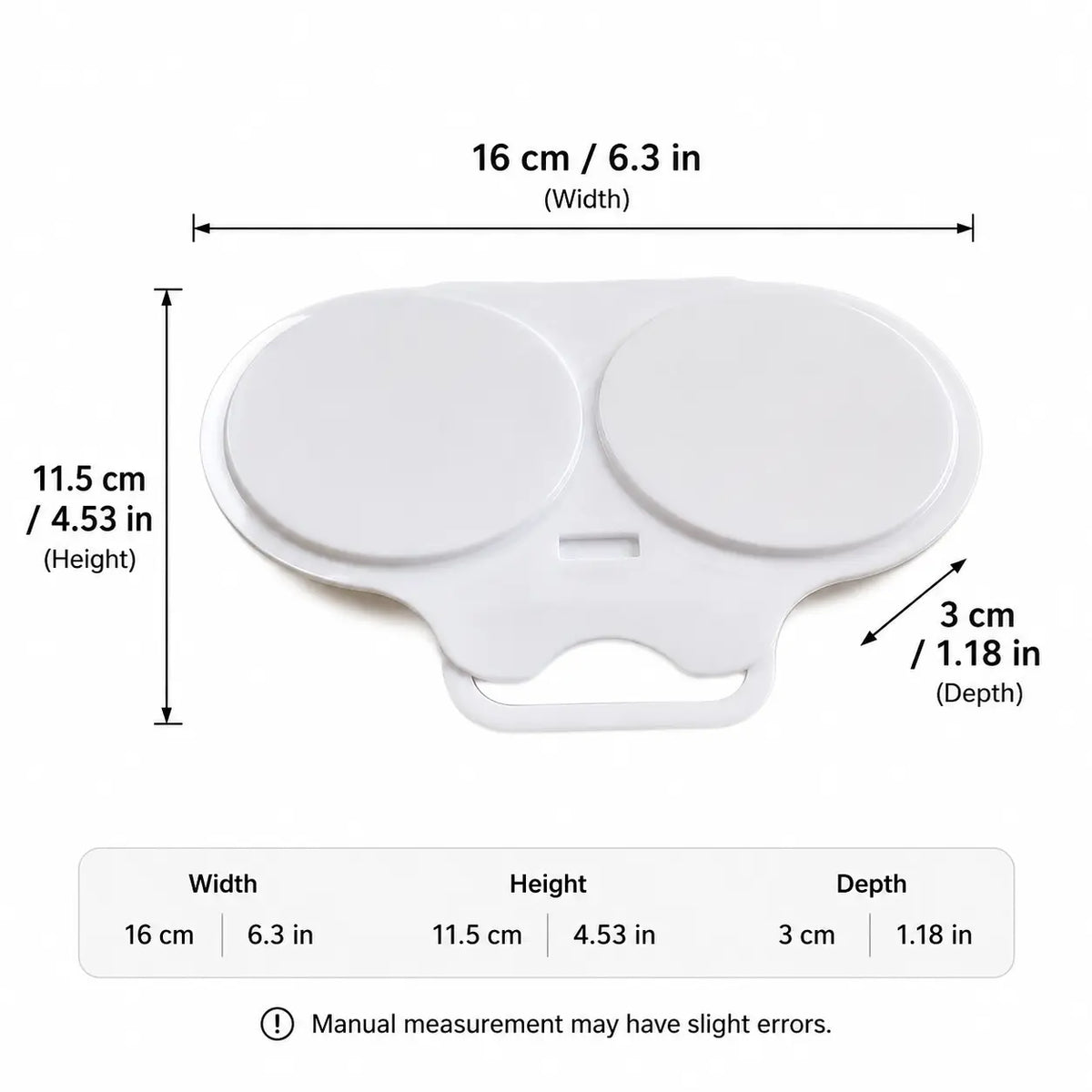 2-Pack Easy-To-Clean Microwave Omelette Maker, Multifunctional Egg Poacher