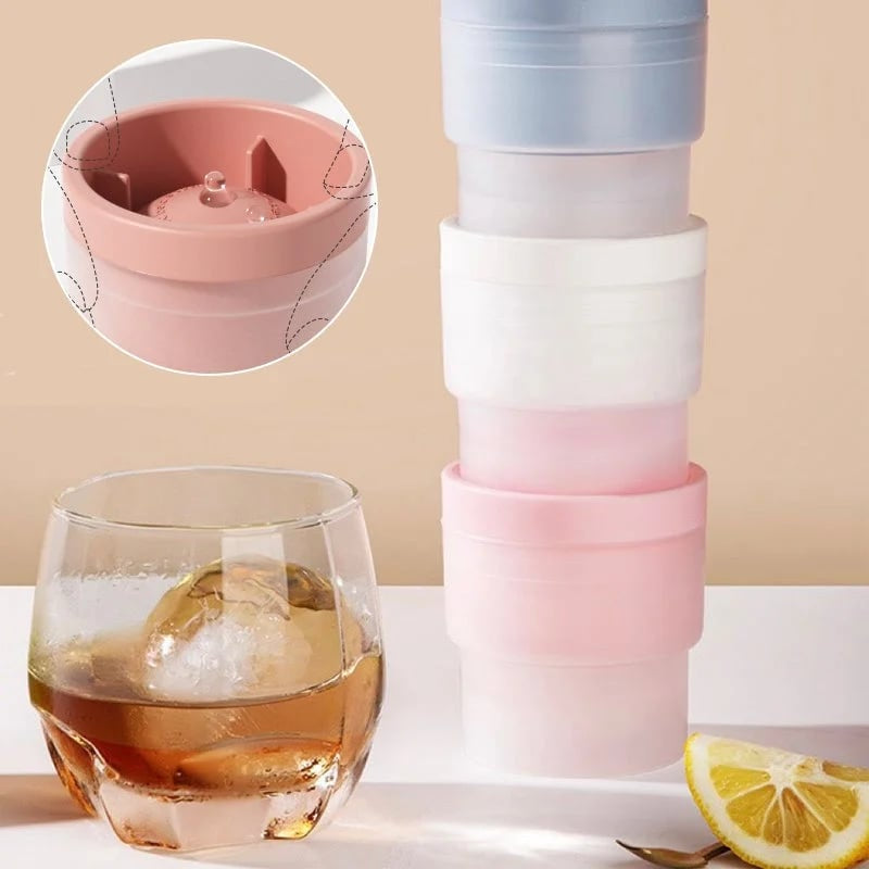 Ice Ball Maker Mold for Whiskey, Cocktails, Bourbon