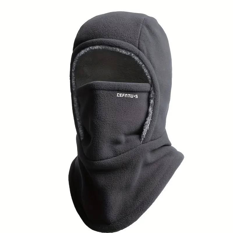 3-in-1 winter balaclava with windproof hat, face mask, and neck warmer