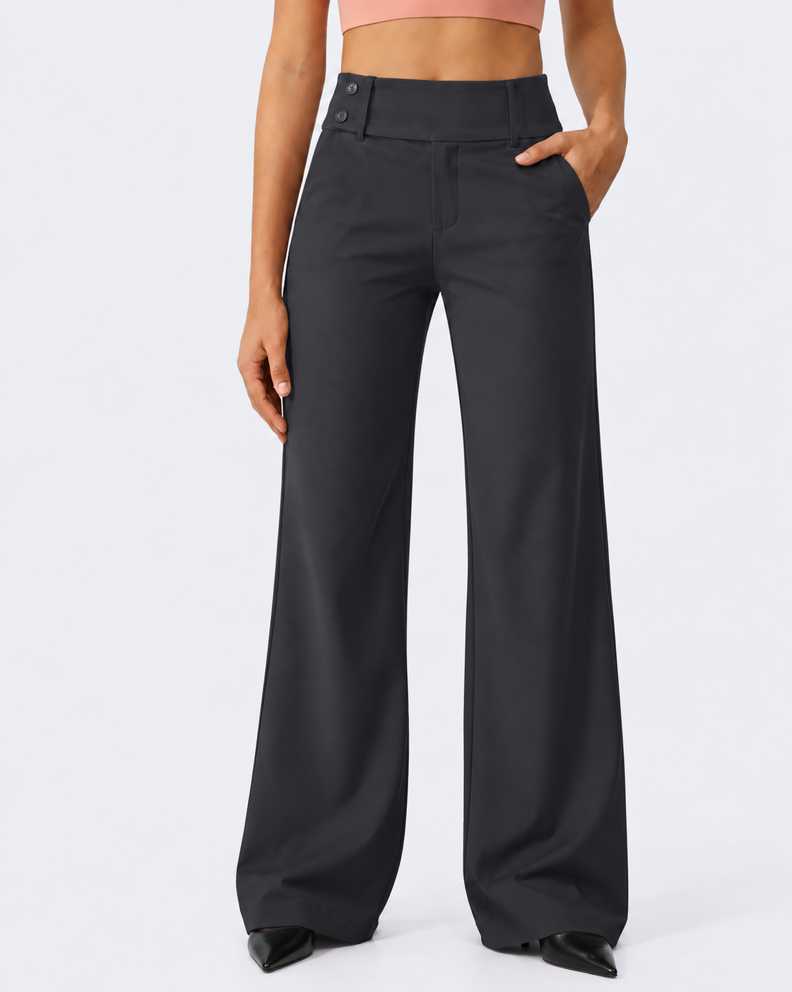 Everyday Stretch Trousers | High Waist & All Day Comfort