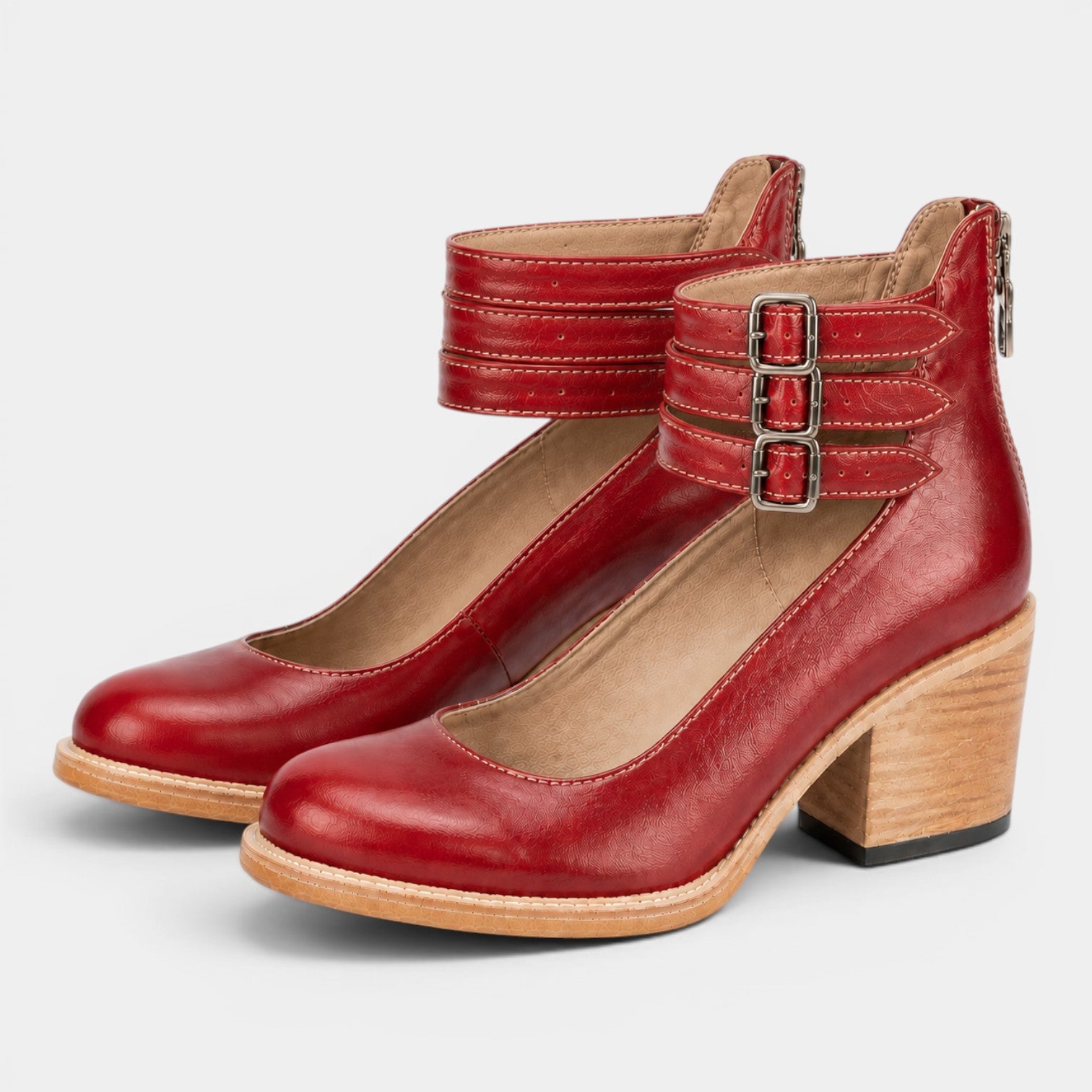 Celrien | Chunky Block Heel Sandals