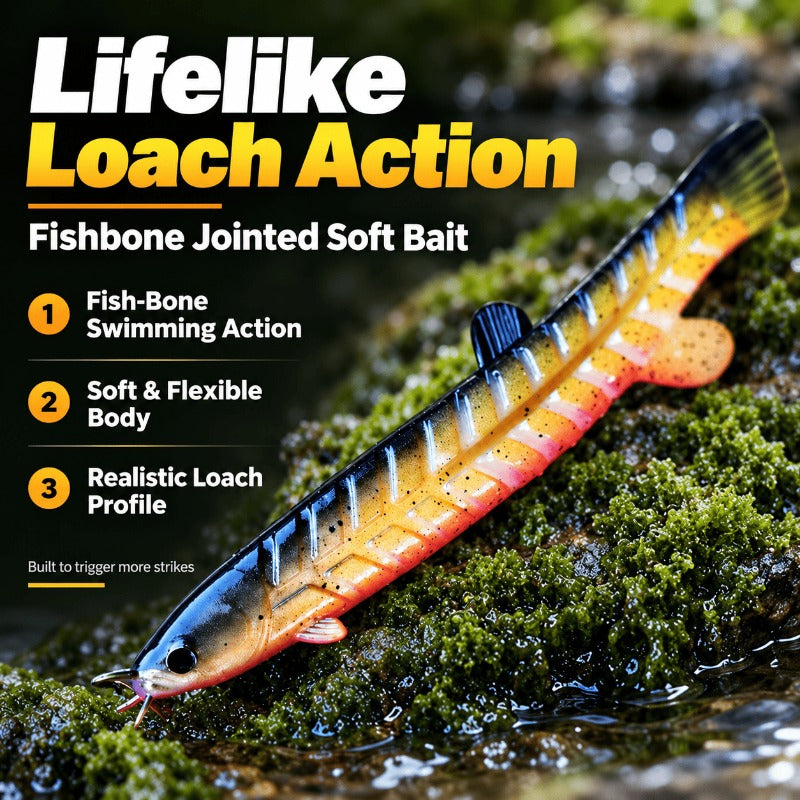 Jointed Soft Loach Lure