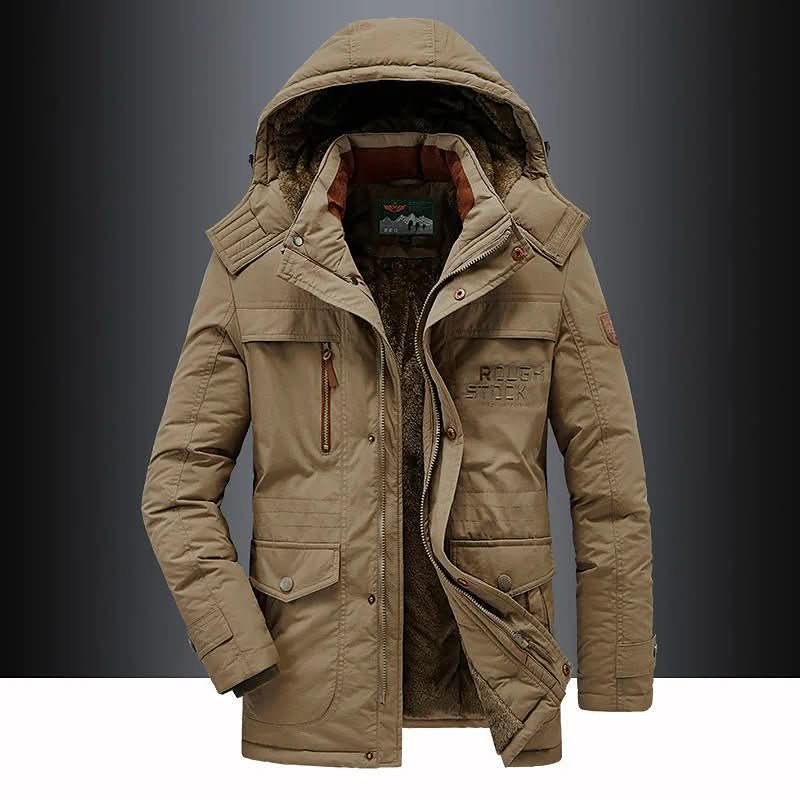 Padded Parka for Warmth & Protection on Cold Days