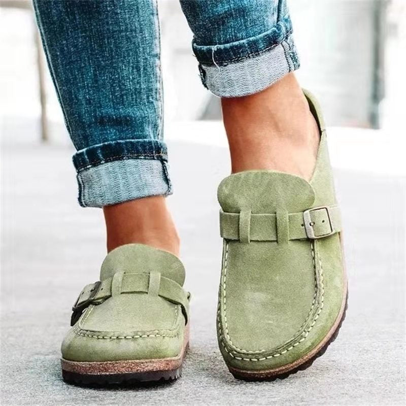 Celrien | Women's Slip-On Loafers with Buckle for Everyday Comfort