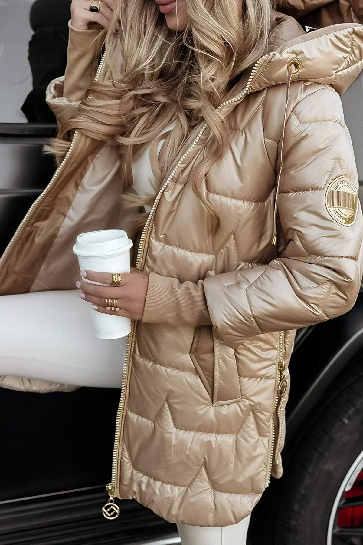 Leona Luxury Quilted Jacket