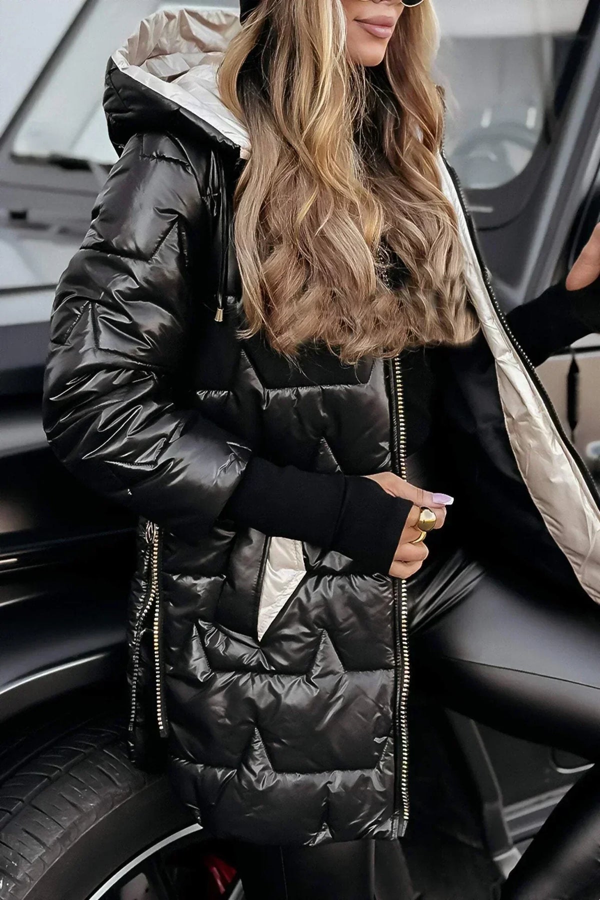 Leona Luxury Quilted Jacket