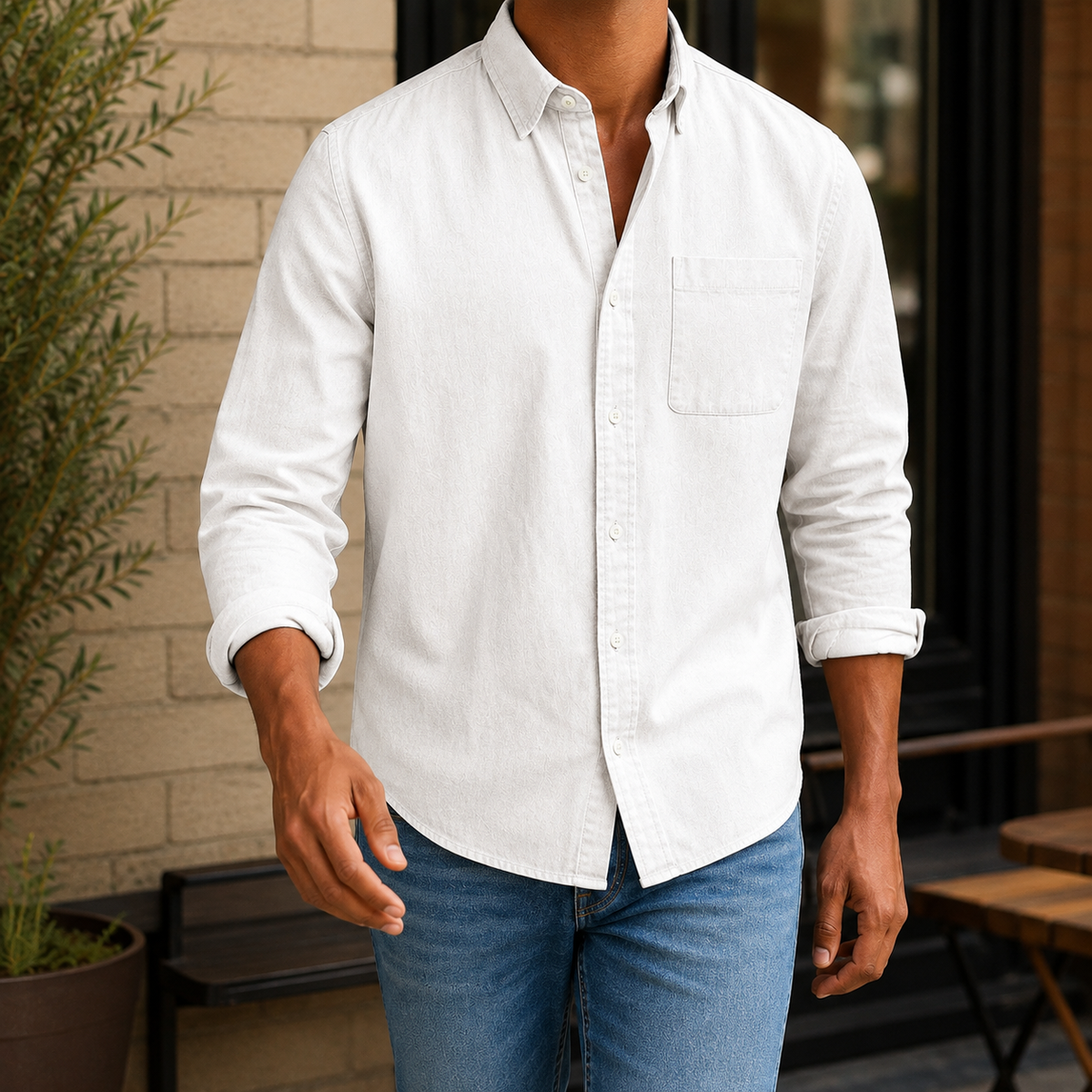 Carter Chambray Shirt