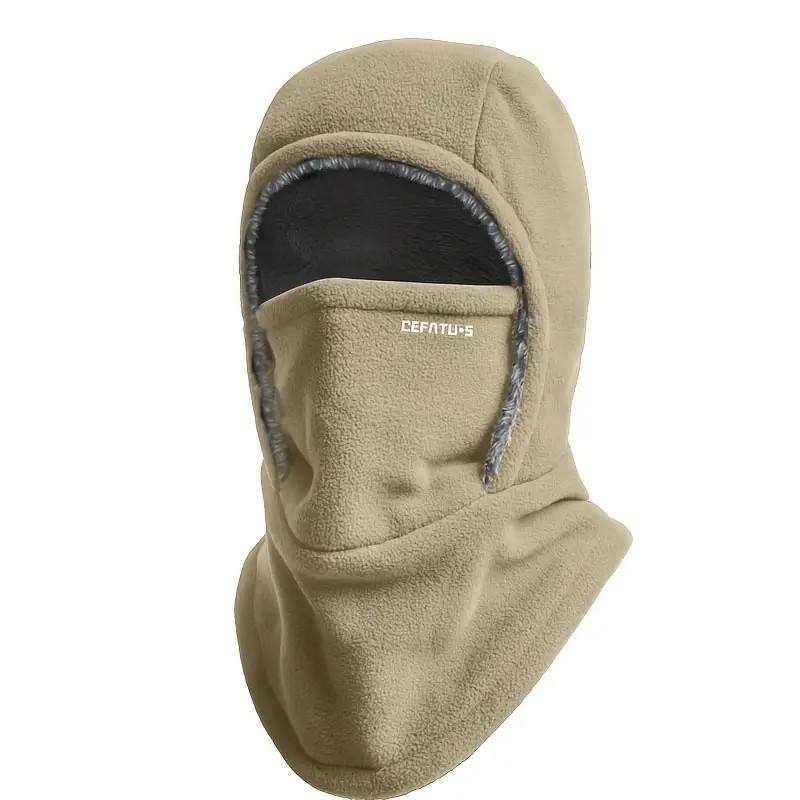 3-in-1 winter balaclava with windproof hat, face mask, and neck warmer