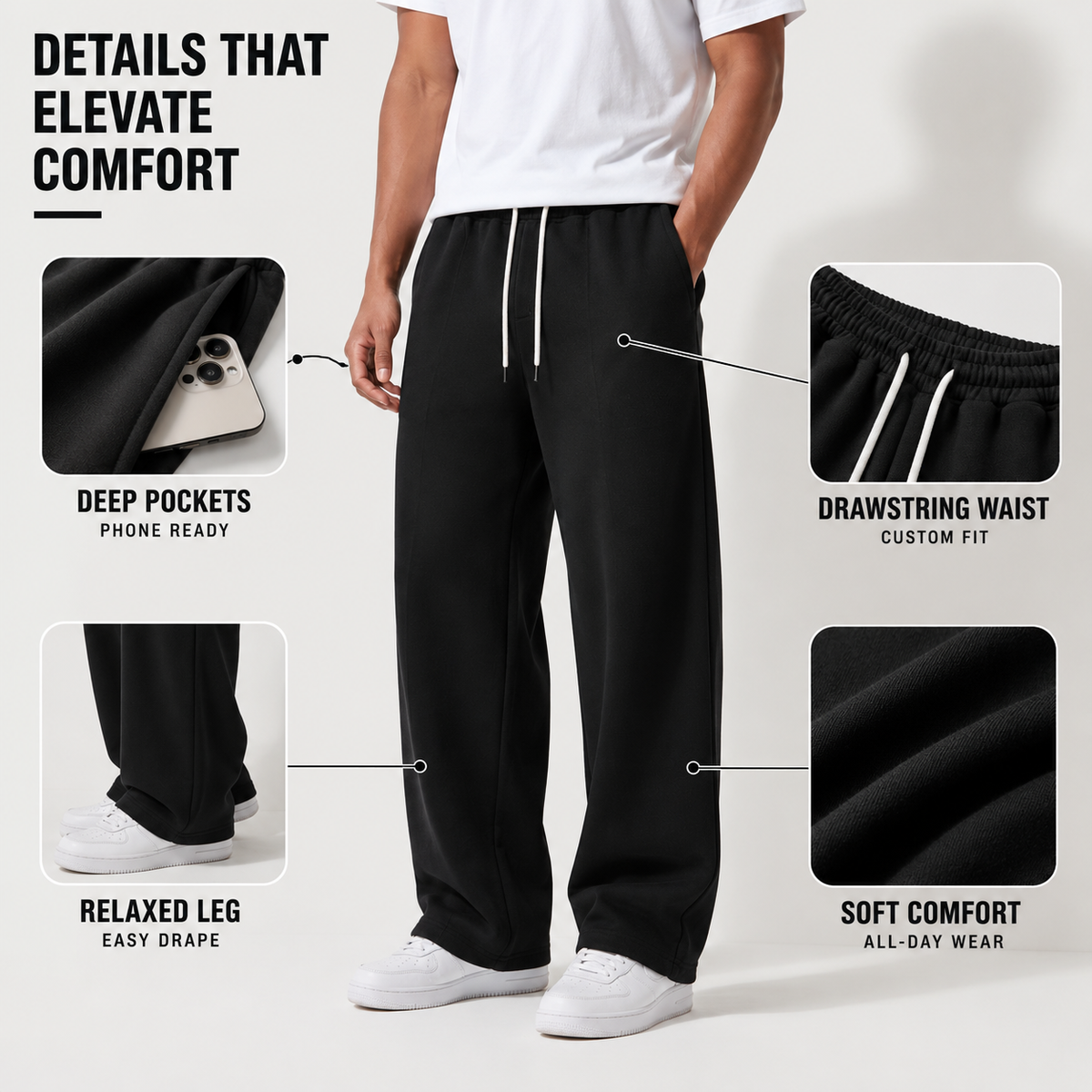 Loose and Long Joggers