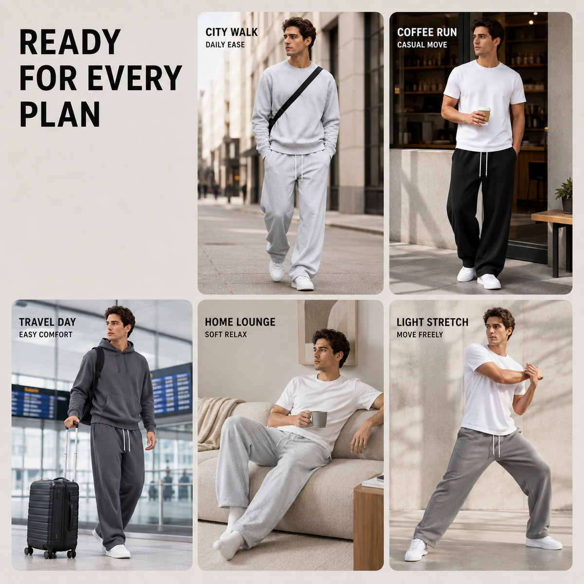 Loose and Long Joggers