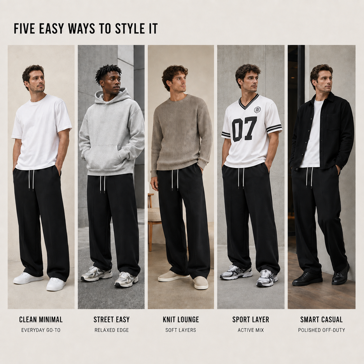 Loose and Long Joggers