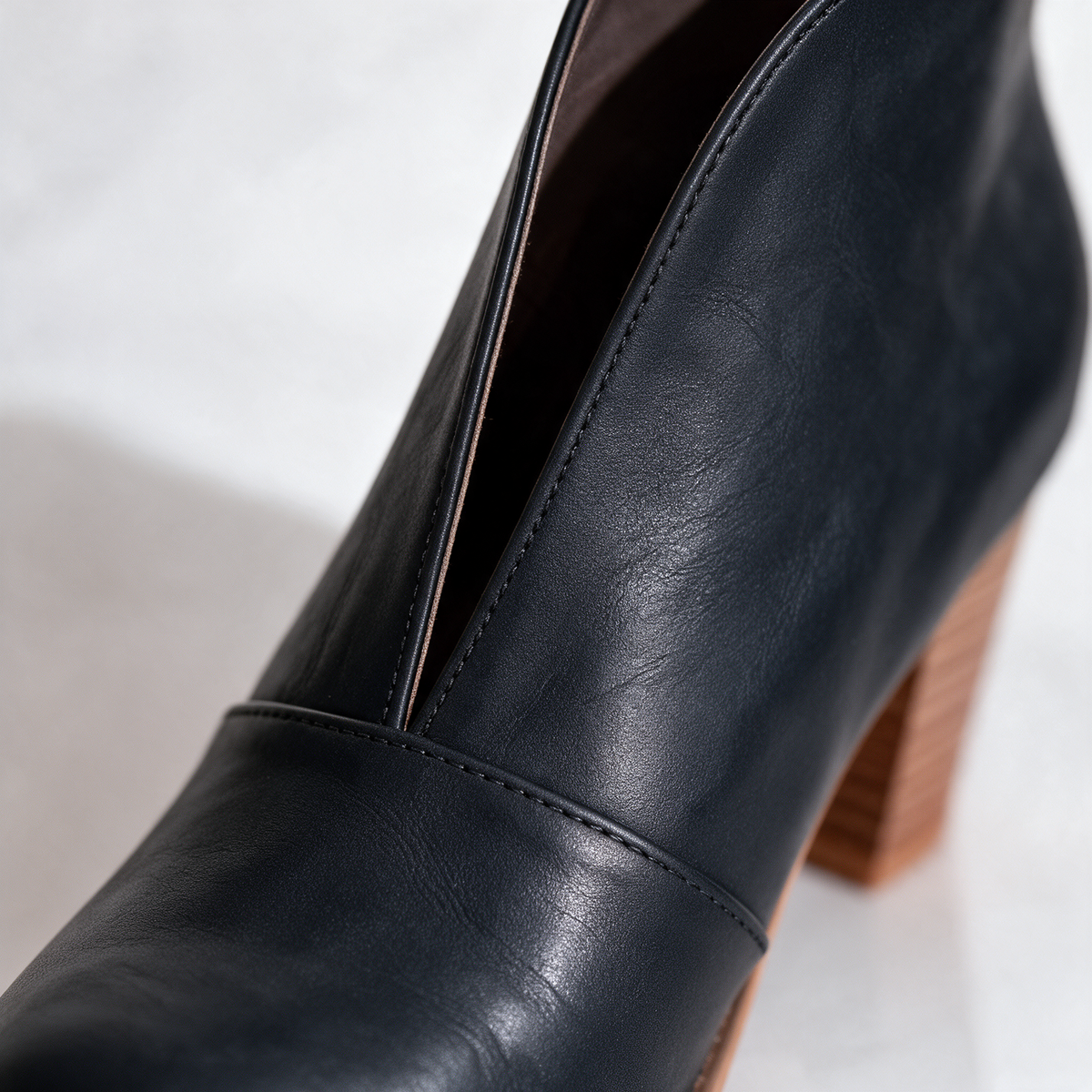 Carina V-Cut Ankle Boots