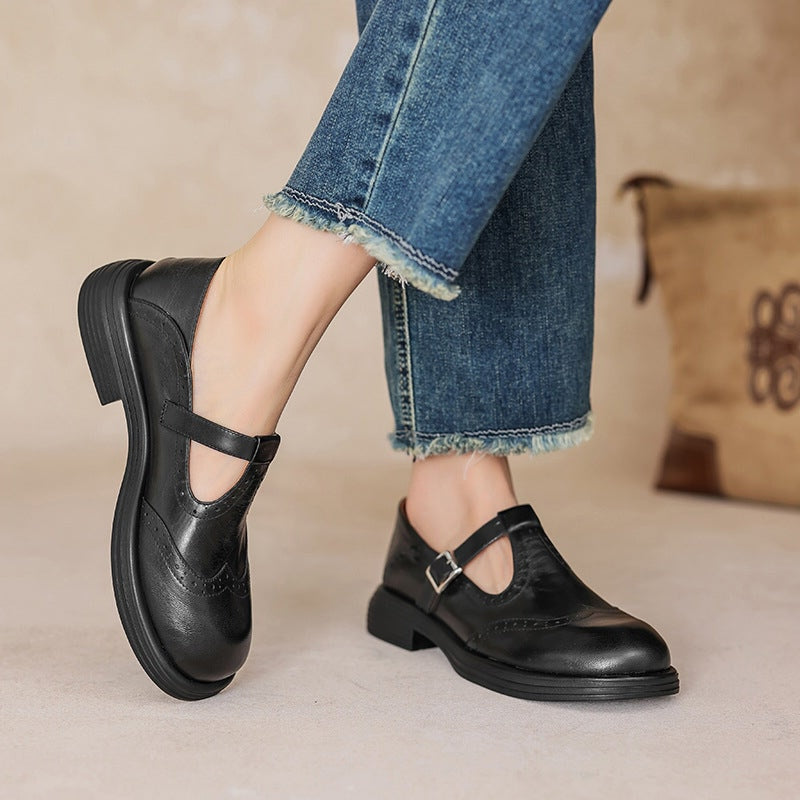 T-Strap Mary Jane Flats