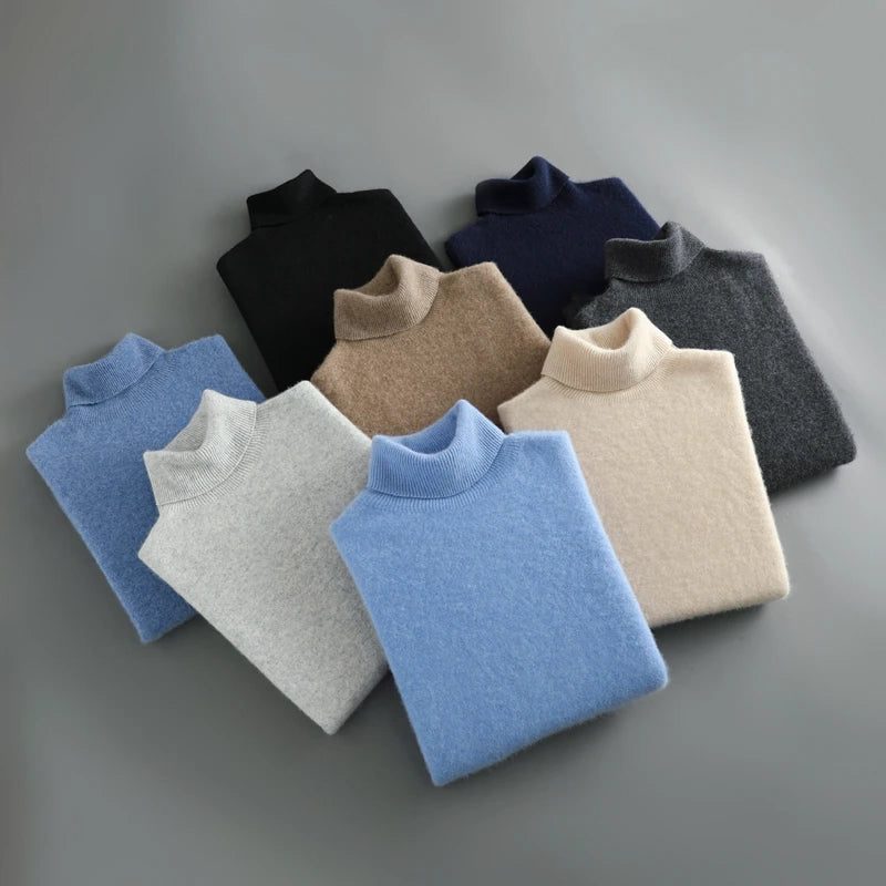 Merino Wool Turtleneck for Women