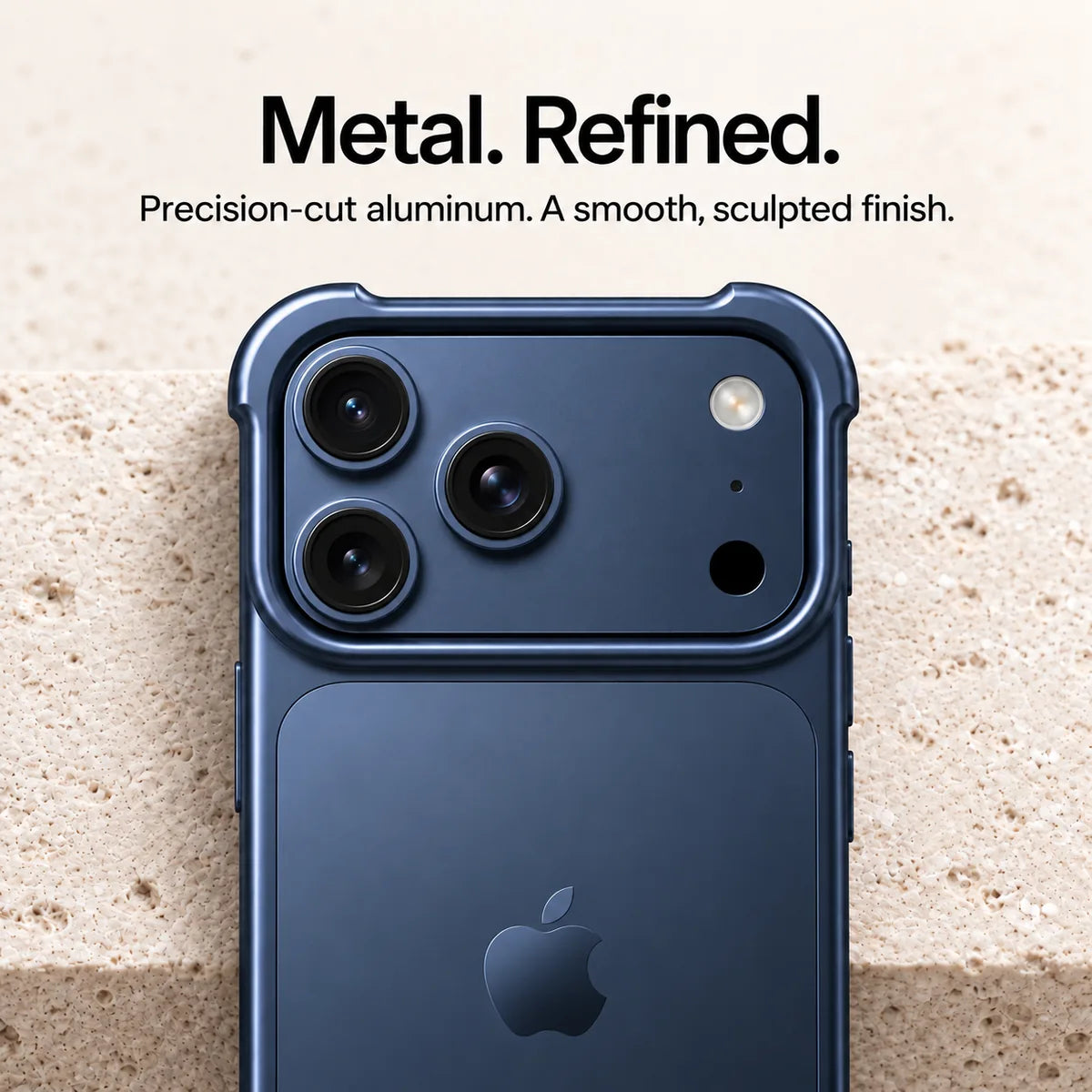 Slim Aluminum iPhone Bumper Case – Shockproof Minimal Protection
