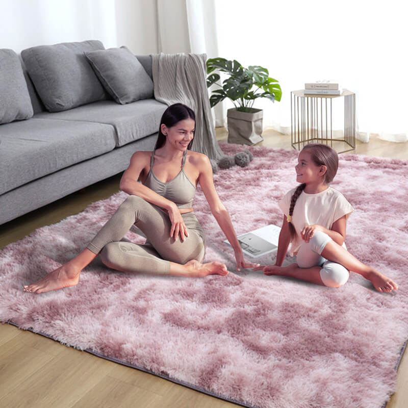 Mountain Rug of Silk and Wool