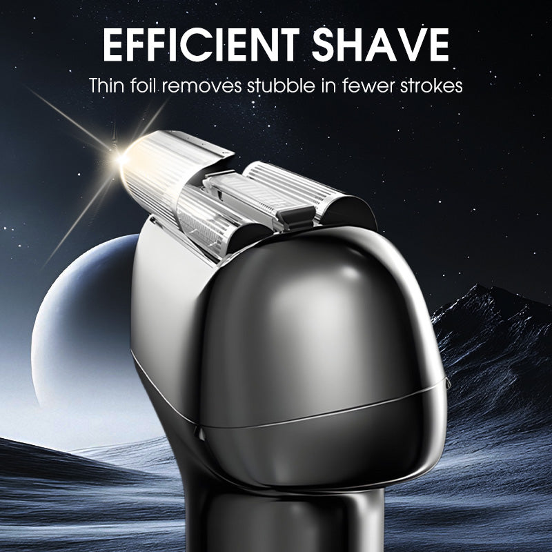 Men's Rechargeable Foil Electric Shaver – Smooth, Portable, Quiet