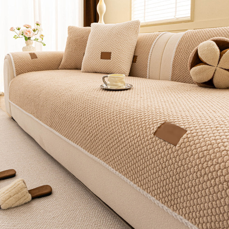 Thick Non-Slip Washable Sofa Cover: Durable, Easy Care and Perfect for Homes with Pets and Children
