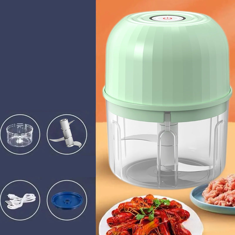 Wireless and Energy-Efficient Electric Mini Food Chopper
