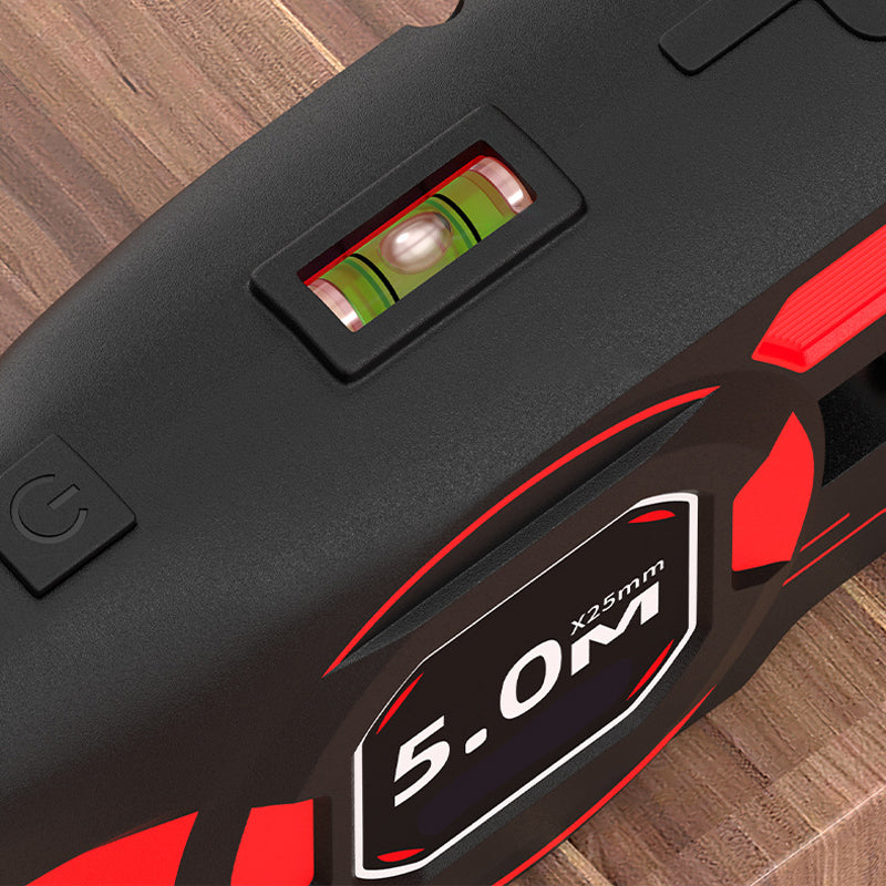2-in-1 Tape Measure | Precise Measuring & Alignment with Integrated Laser