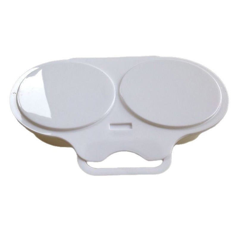 Dual Cavity Microwave Egg Poacher – Quick Oil-Free Cooking, Food-Grade PP & Versatile Kitchen Essential