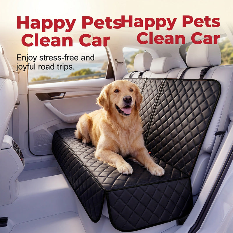 Foldable Dog Car Seat – Waterproof Oxford, Protective & Comfortable