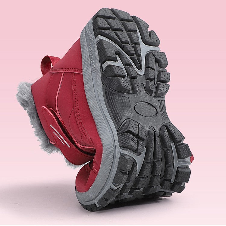 Plush and Thick Cotton Anti-Slip Shoes