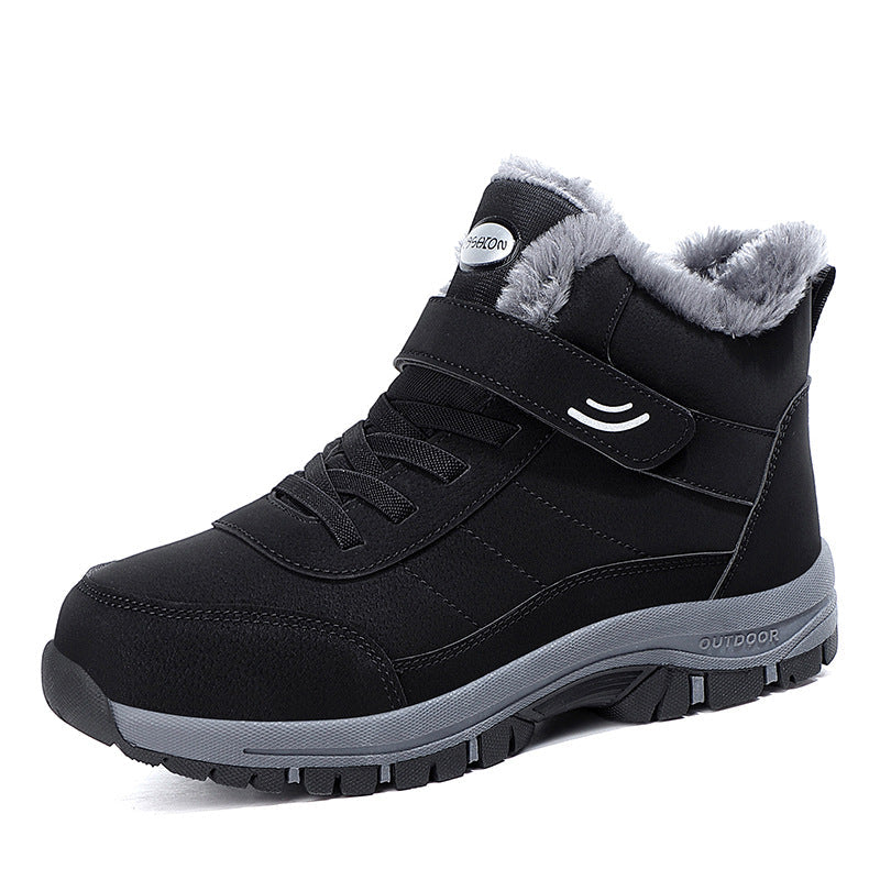 Plush and Thick Cotton Anti-Slip Shoes