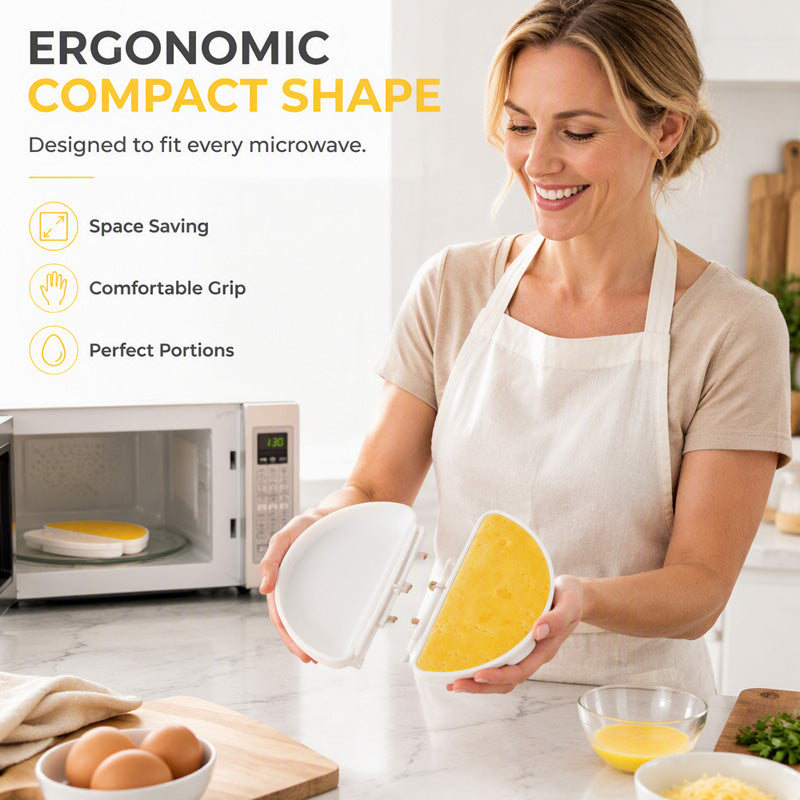 2-in-1 Omelette Maker and Egg Cooker