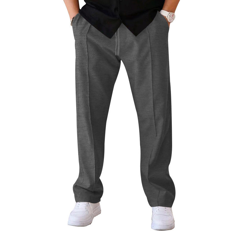 Easy Fit, Everyday Style Men's Drawstring Straight-Leg Pants