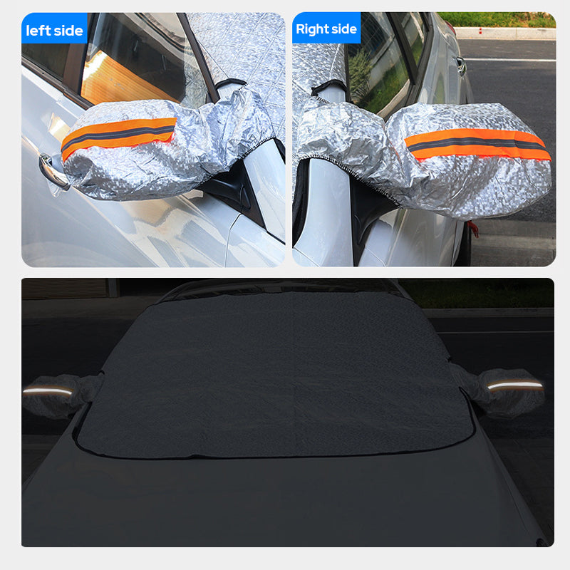 Front Windshield Cover – Four Seasons Protection, Frost Protection & High Quality – Perfect for Cars, Vans and SUVs
