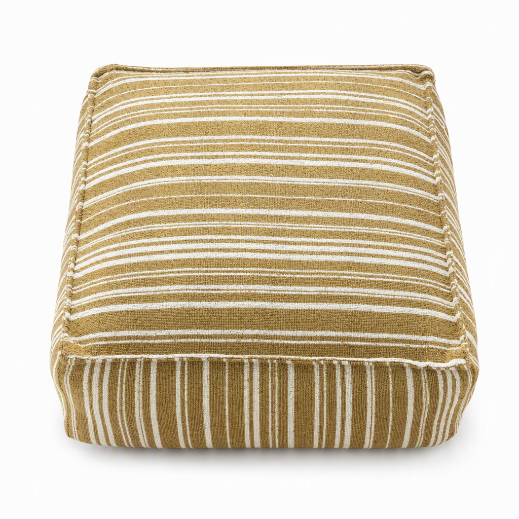 Storage Stool Cover: Fill with Clothes, Wide Zipper, Washable, 45x45x23cm
