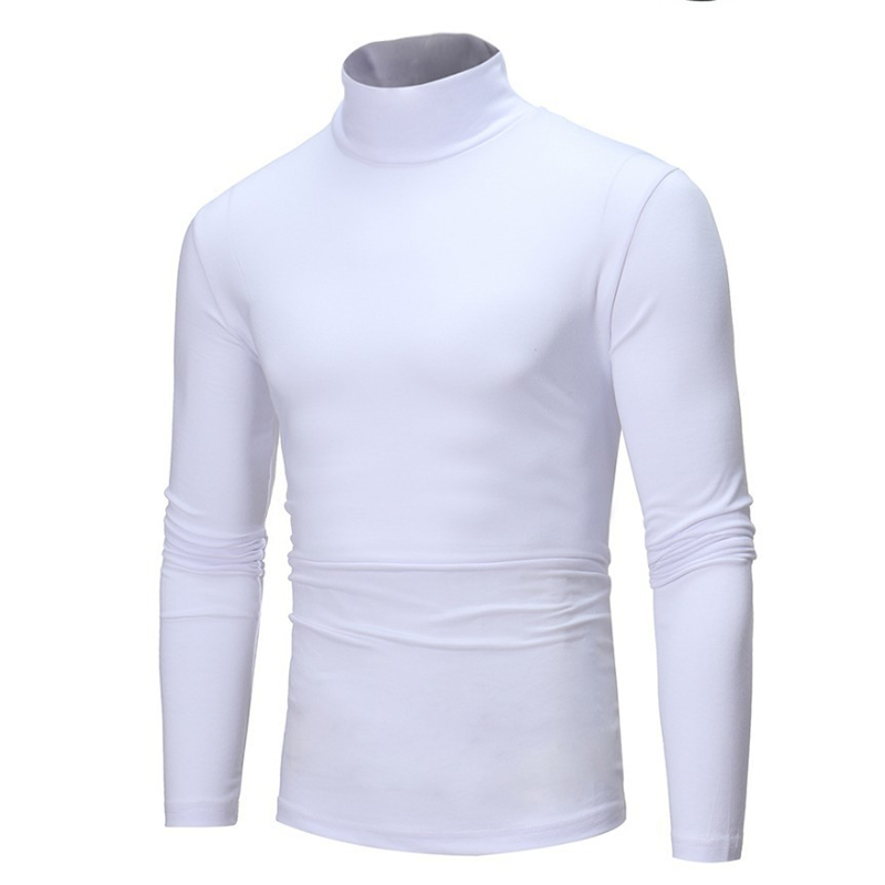 Men's Slim Fit Mock Turtleneck Top