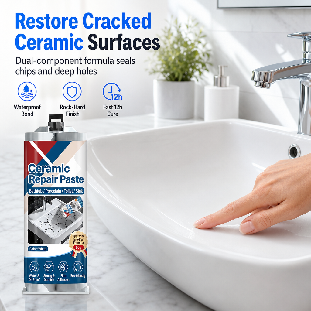 Fast-Drying Repair Paste for Tiles and Ceramics