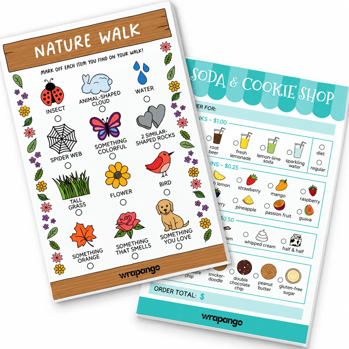 Play Pretend Notepads