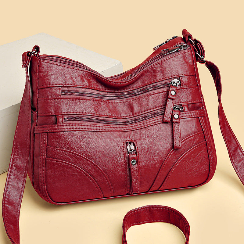 Abigail Vintage Relaxed Shoulder Bag