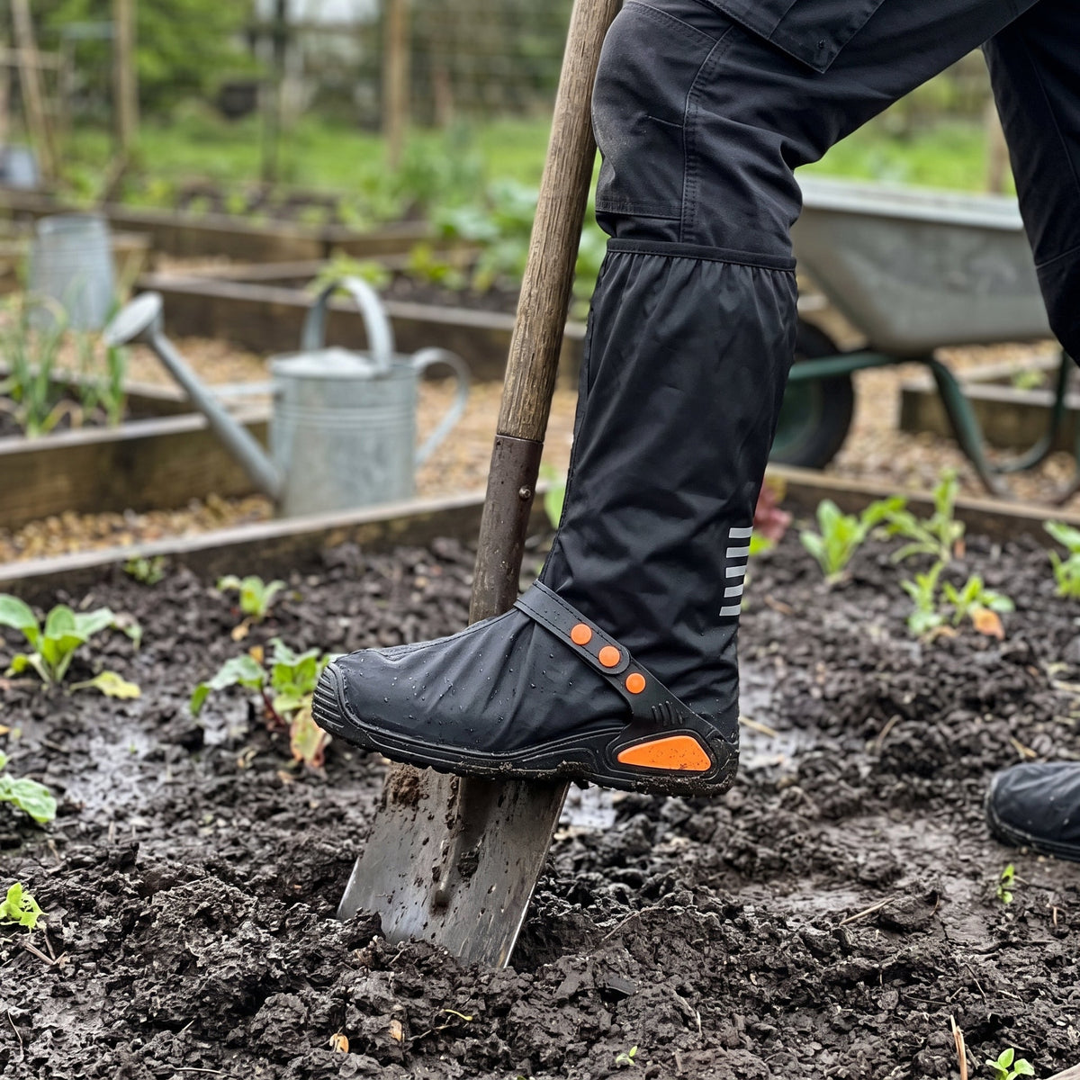 Durable Waterproof Shoe Covers with Zipper