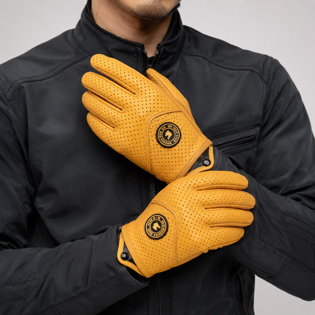 Celrien | Retro Perforated Gloves