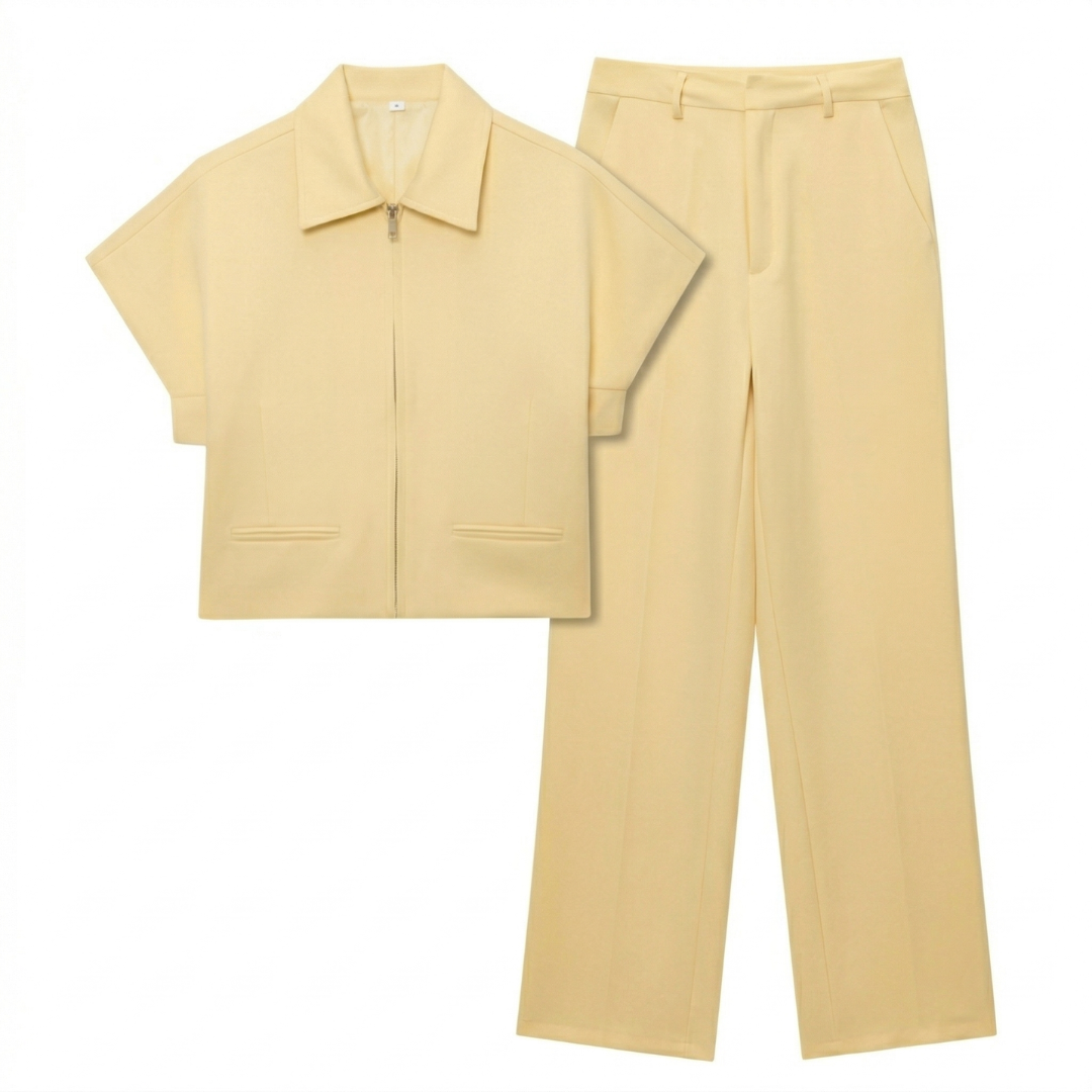 Celrien | Women’s Summer Two Piece Set Shirt and Pants Lightweight