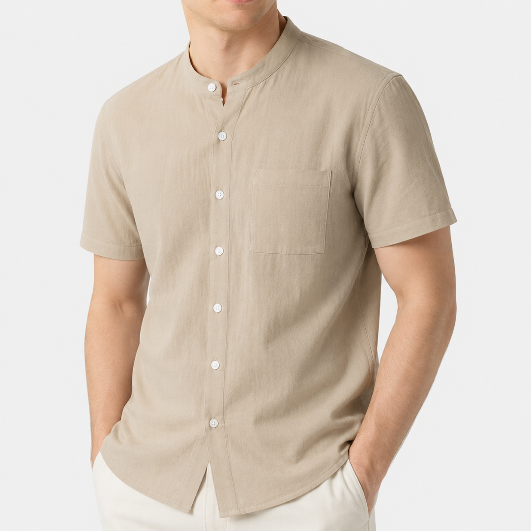 Celrien | Men's Linen Short Sleeve