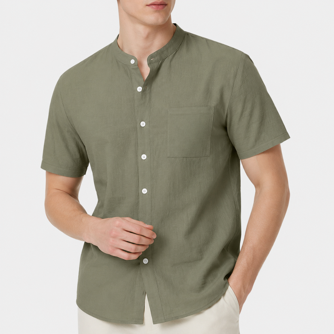 Celrien | Men's Linen Short Sleeve