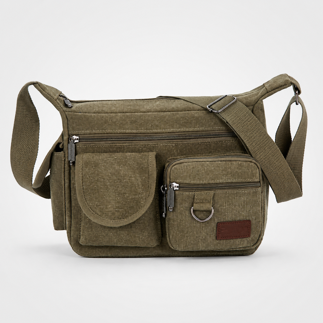 Celrien | Rovlyn Vintage-Style Canvas Crossbody Bag