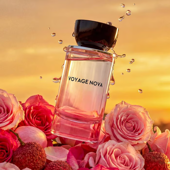 Voyage Nova Rosey Fruity Floral Extrait De Parfum Long Lasting Luxury Fragrance