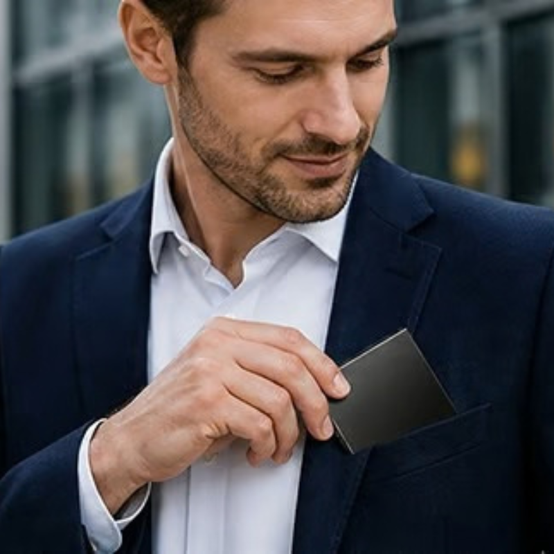 Secure 10-Slot RFID Protection Card Holder