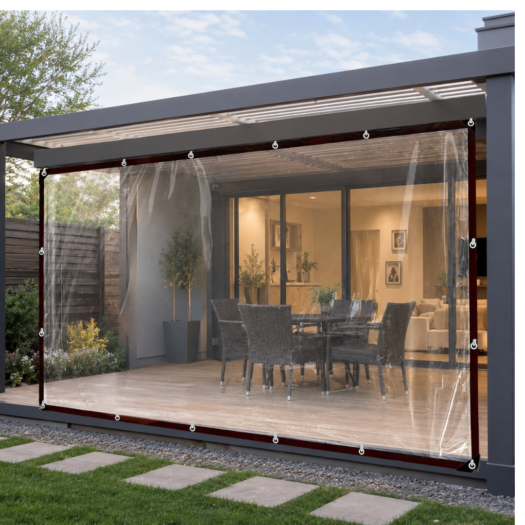 Celrien | Clearverra Transparent Zipper Canopy Panel