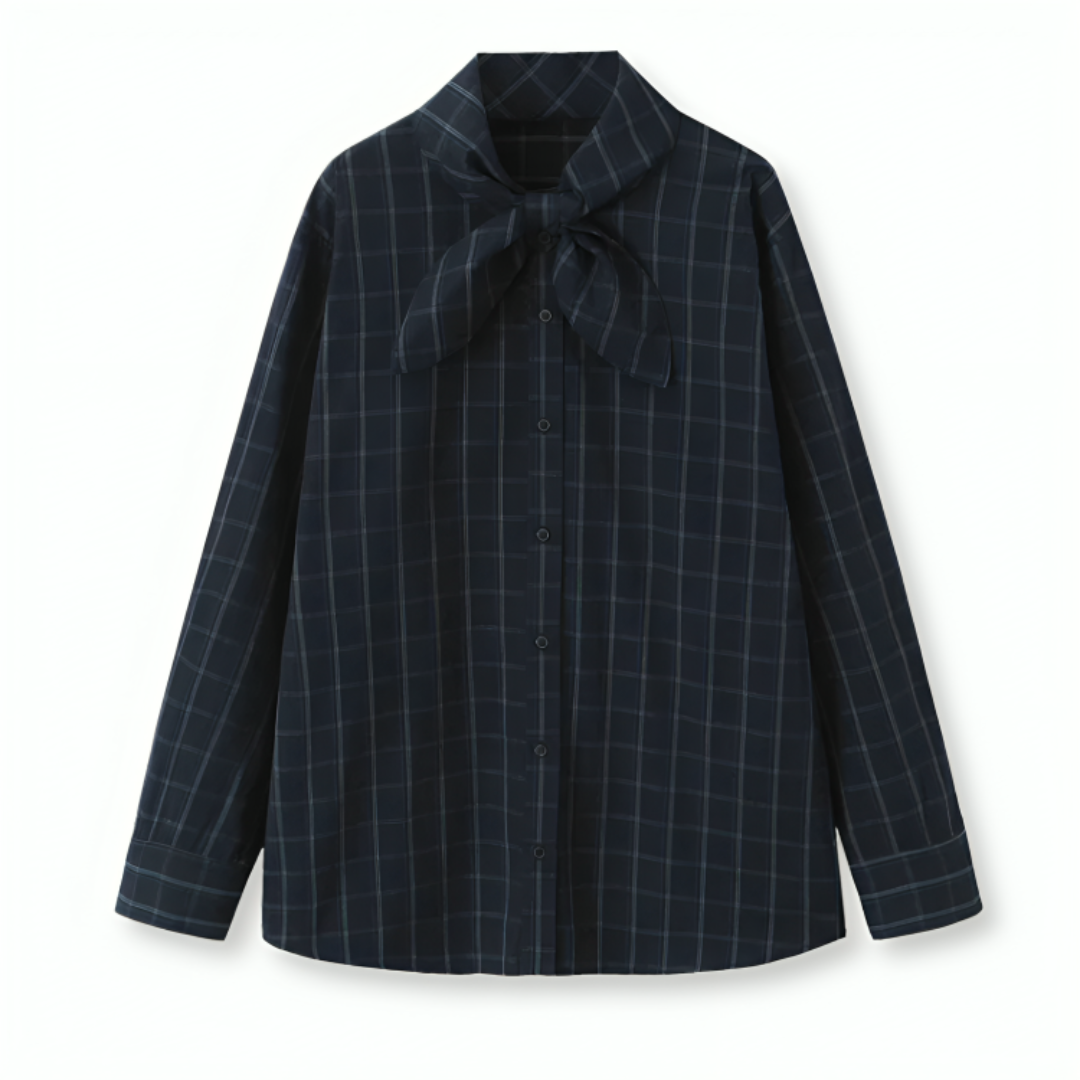 Celrien | Women’s Lightweight Blouse for Office Single Breasted Top